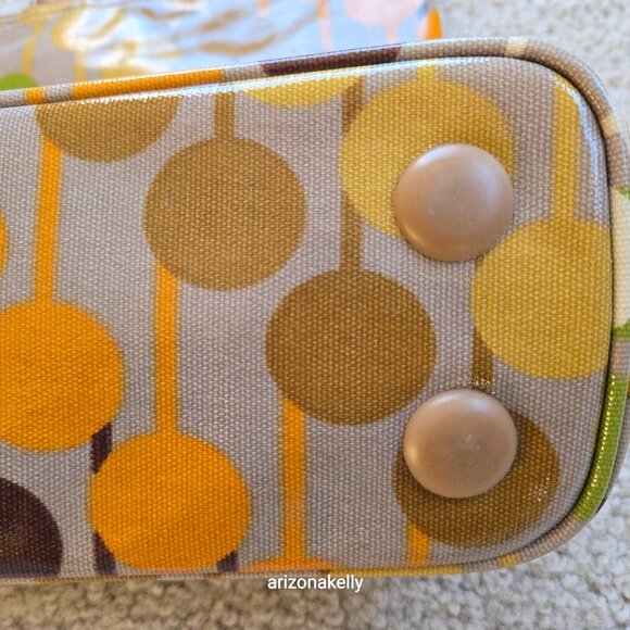 Orla Kiely Lollipop Crossbody Bag Coated Cotton Canvas - Picture 7 of 14